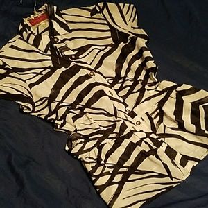 Akira Chicago Zebra top